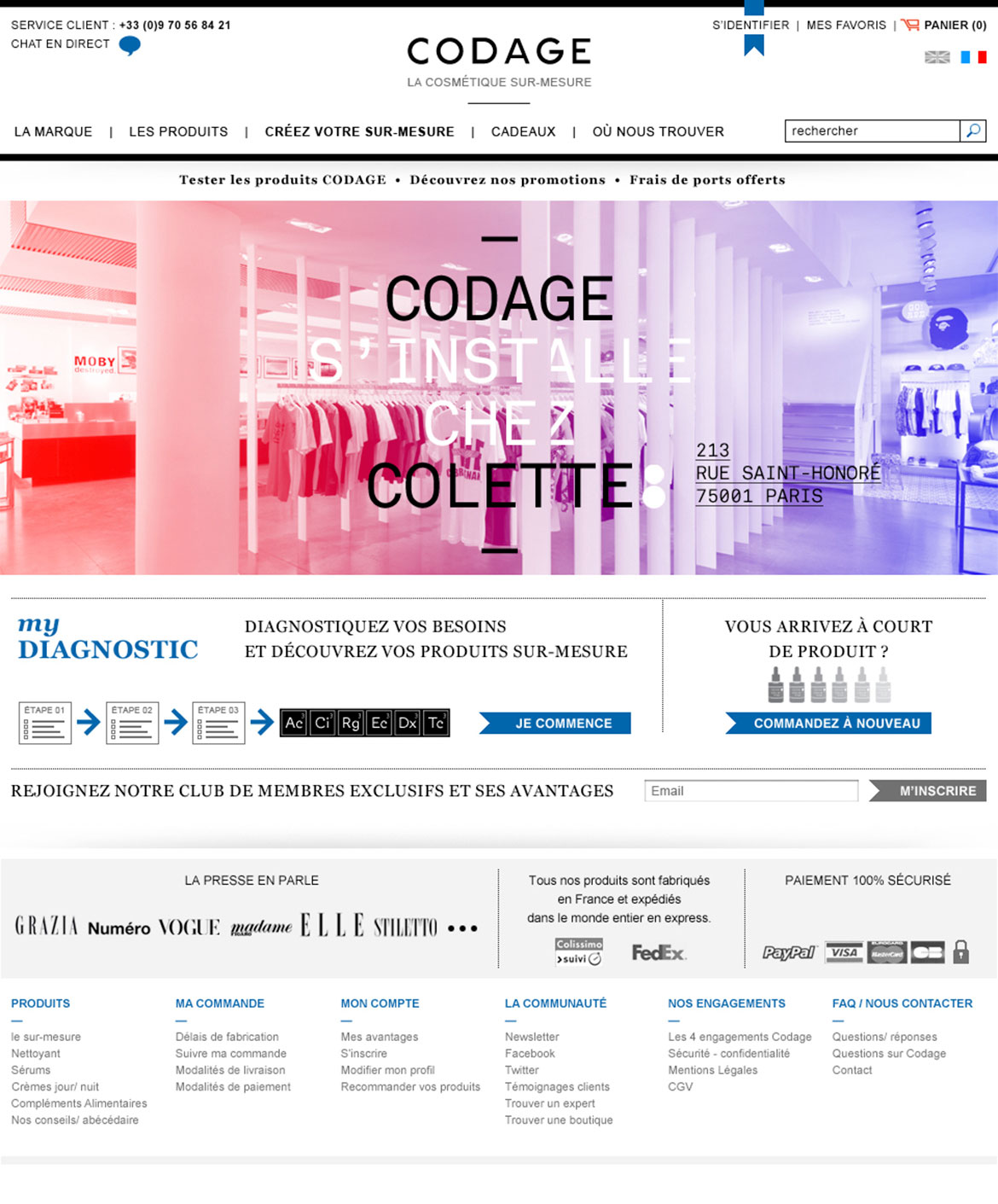 Codage - Site internet - Les Graphiquants